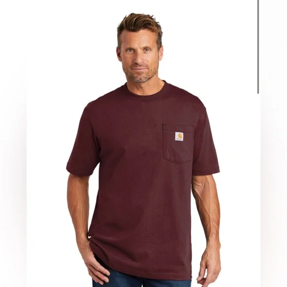 💛 Carhartt® Workwear Pocket Short Sleeve T-Shirt 💛 - Picture 1 of 5